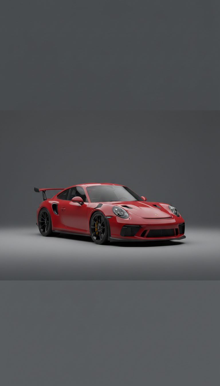 Porsche 911 GT3 RS signal red