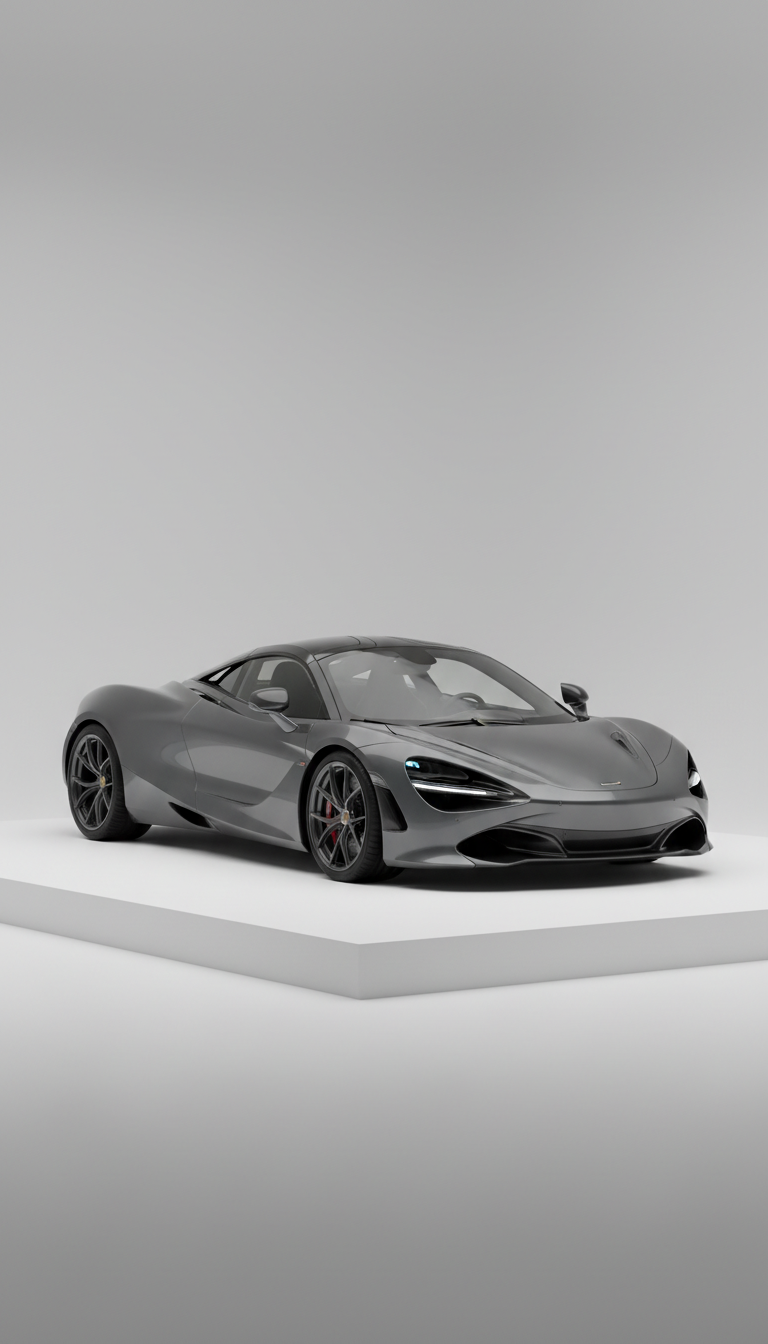 McLaren 720S coupe graphite finish